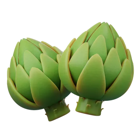 Artichoke  3D Icon