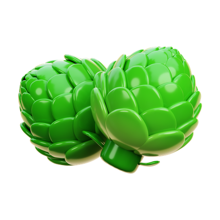 Artichoke  3D Icon