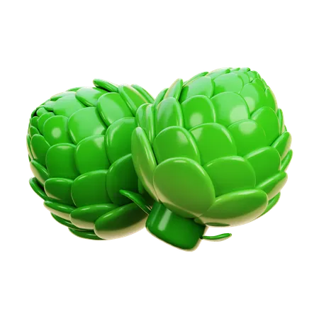 Artichoke  3D Icon