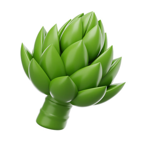 Artichoke  3D Icon