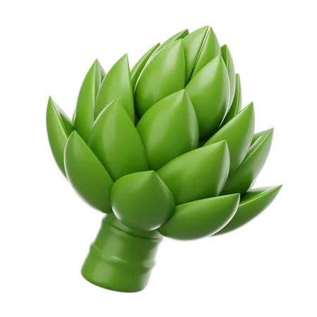 Artichoke  3D Icon