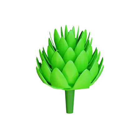 Artichoke  3D Icon
