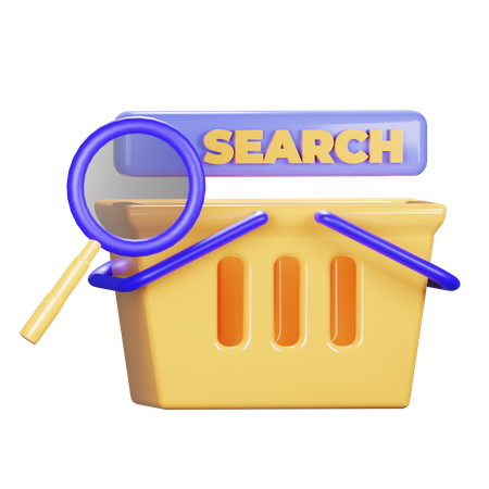 Élément de recherche  3D Icon