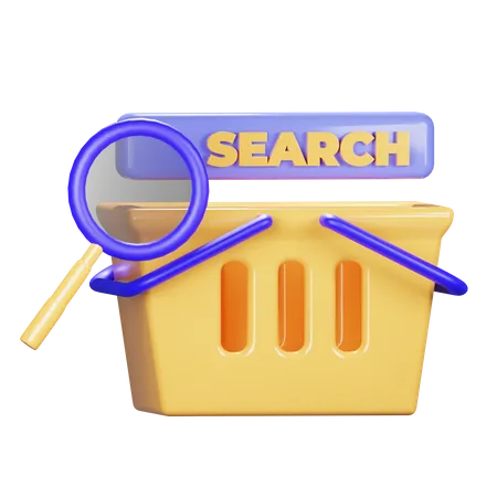 Élément de recherche  3D Icon