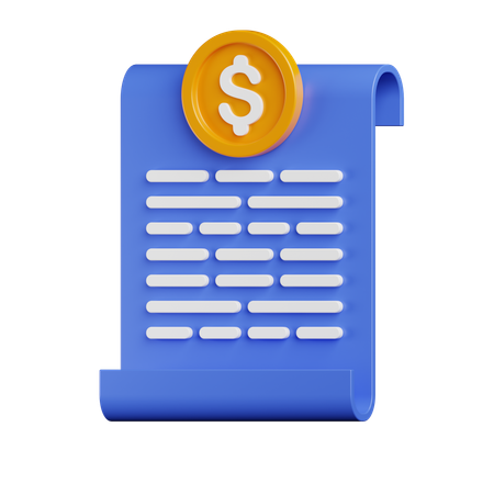 Article payant  3D Icon