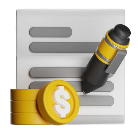 Article publicitaire payant  3D Icon