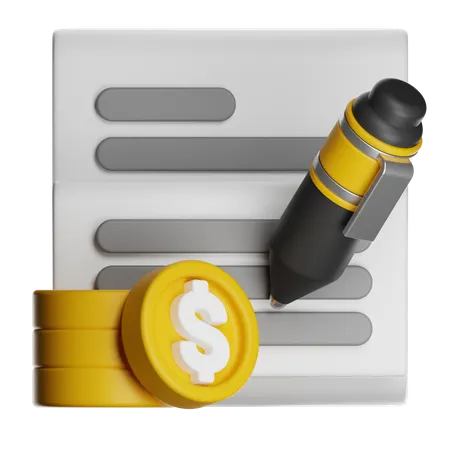 Article publicitaire payant  3D Icon