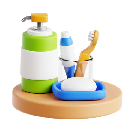 Articles de toilette  3D Icon