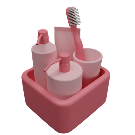 Articles de toilette  3D Icon
