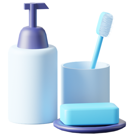 Articles de toilette  3D Icon