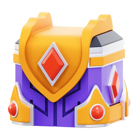 Objeto de cofre  3D Icon