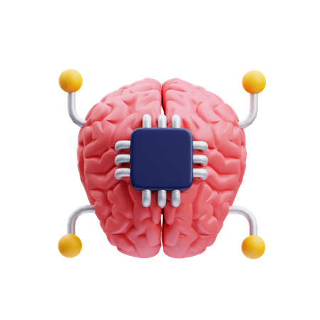 Artificial Brain  3D Icon