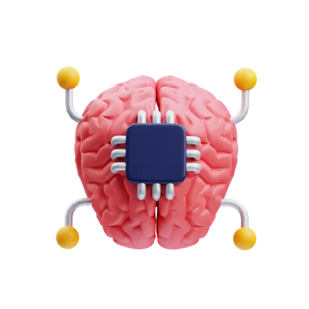 Artificial Brain  3D Icon