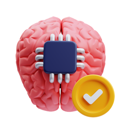 Artificial Brain  3D Icon