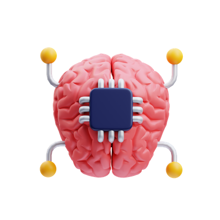 Artificial Brain 3D Icon