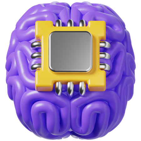 Artificial Brain  3D Icon