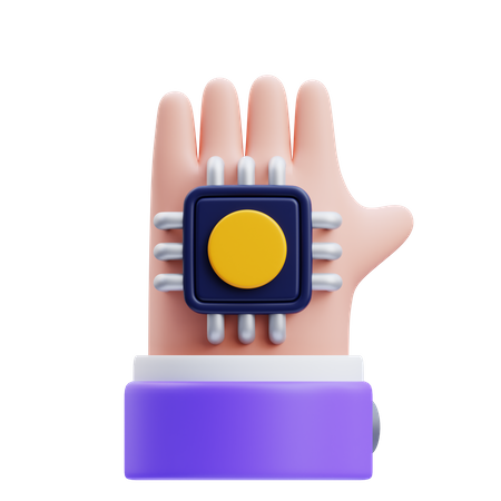 Artificial Hand  3D Icon