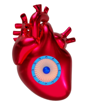 Artificial Heart  3D Icon