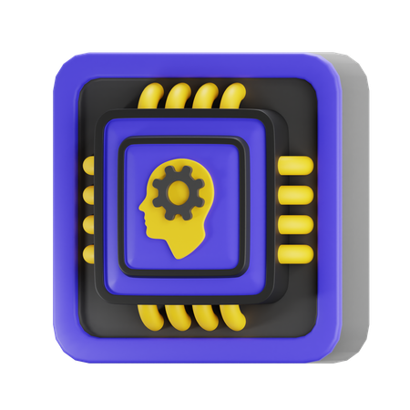 Artificial Intelligance  3D Icon