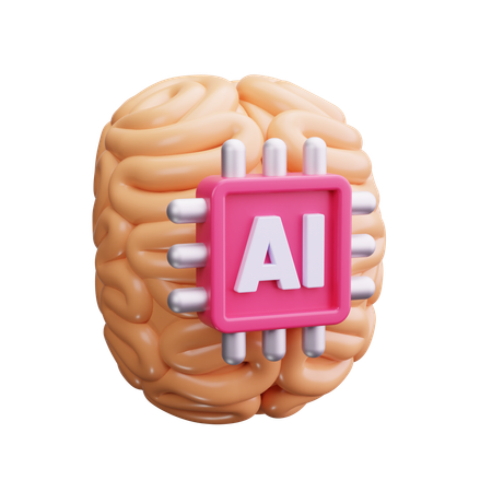Artificial intelligence  3D Icon