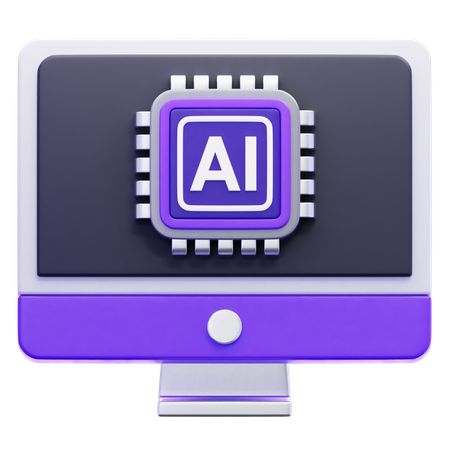 人工知能  3D Icon
