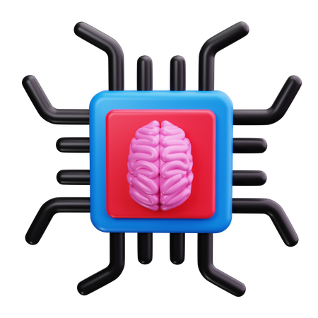 Artificial Intelligence  3D Icon