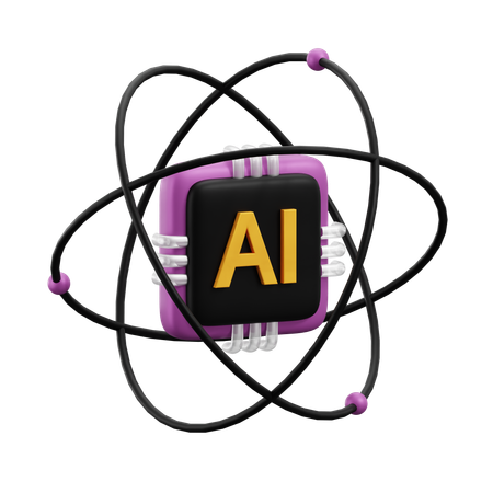 Artificial Intelligence  3D Icon