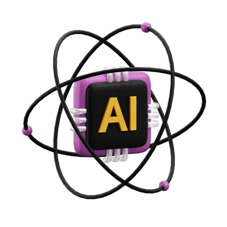 Artificial Intelligence  3D Icon