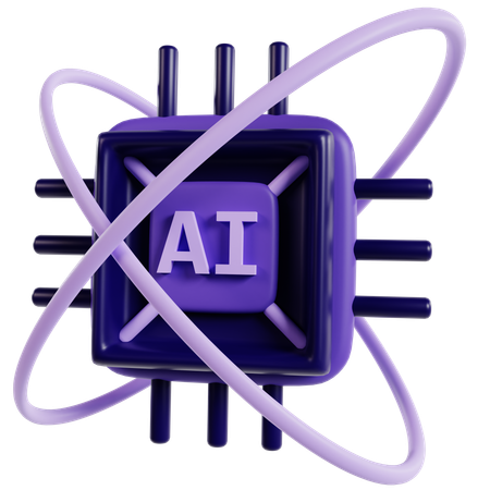 Artificial Intelligence  3D Icon