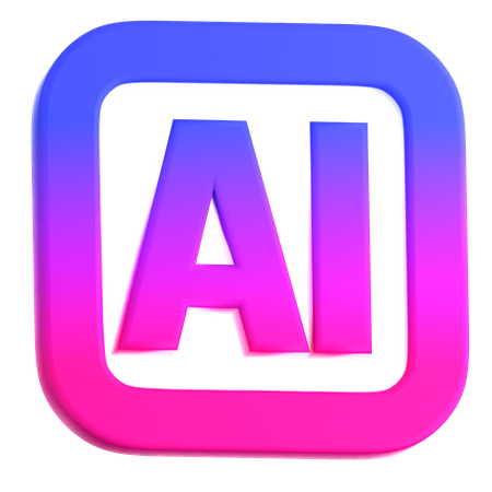 Artificial Intelligence  3D Icon