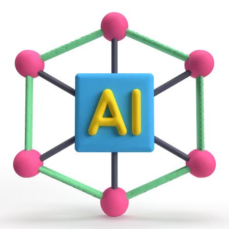 Artificial Intelligence  3D Icon