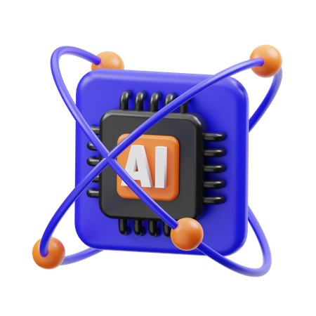 Artificial Intelligence  3D Icon