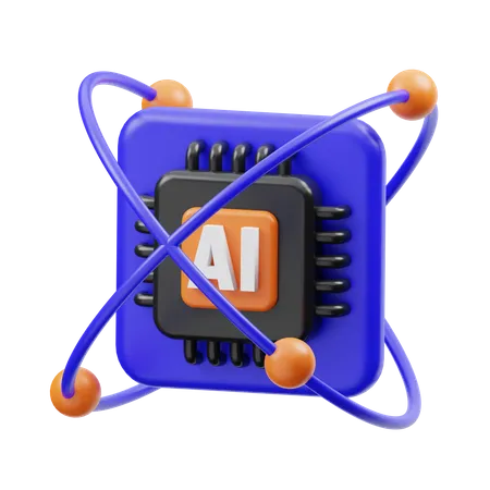 Artificial Intelligence  3D Icon