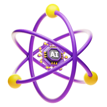 Artificial Intelligence  3D Icon
