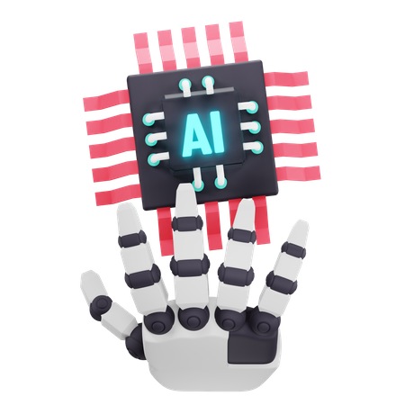 Artificial Intelligence 3D Icon