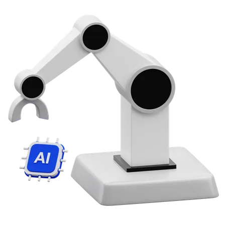 Artificial Intelligence Arm  3D Icon