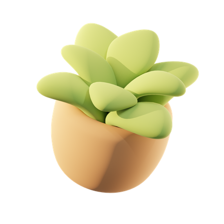 Artificial Plant  3D Icon