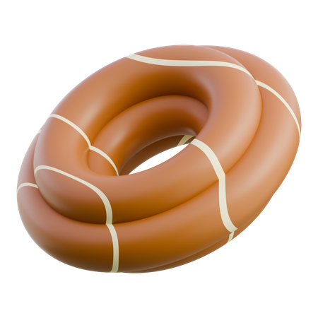 Artificial Sausage Coil  3D Icon