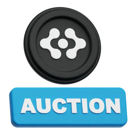 Artificial Super Intelligence Alliance Token Auction  3D Icon
