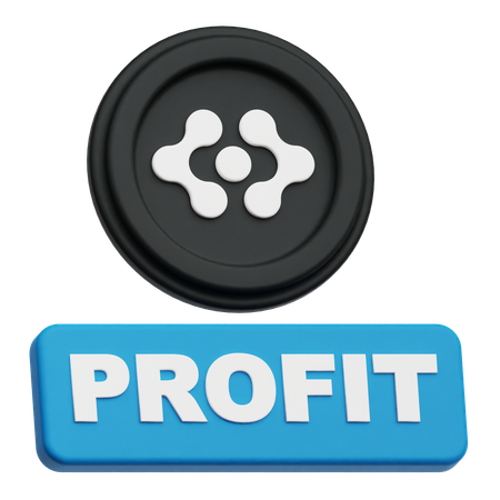 Artificial Super Intelligence Alliance Token Profit  3D Icon