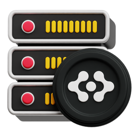 Artificial Super Intelligence Alliance Token Server  3D Icon