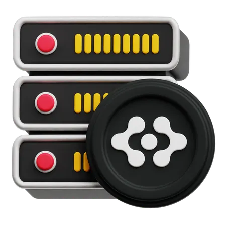 Artificial Super Intelligence Alliance Token Server  3D Icon