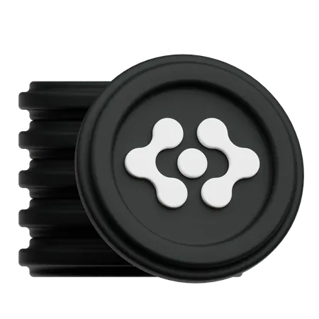 Artificial Super Intelligence Alliance Token Stack  3D Icon