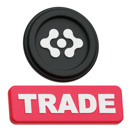 Artificial Super Intelligence Alliance Token Trade  3D Icon