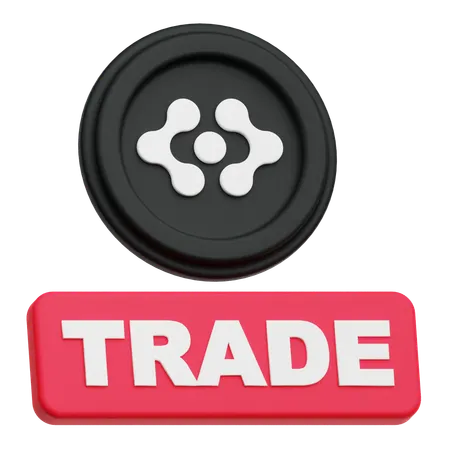 Artificial Super Intelligence Alliance Token Trade  3D Icon