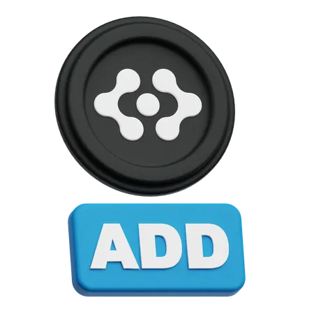 Artificial Superintelligence Alliance Add  3D Icon