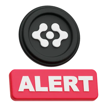 Artificial Superintelligence Alliance Alert  3D Icon
