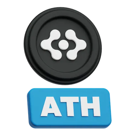 Artificial Superintelligence Alliance Ath  3D Icon