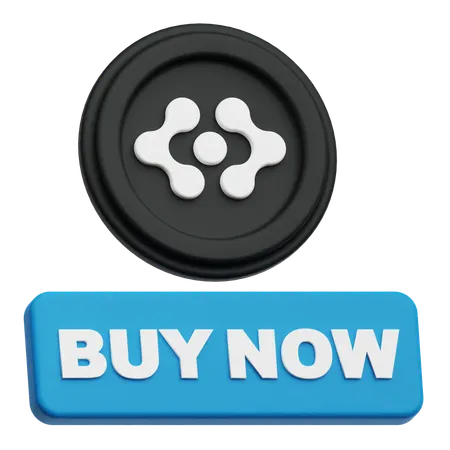 Artificial Superintelligence Alliance Buy Now  3D Icon