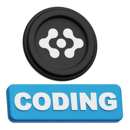 Artificial Superintelligence Alliance Coding  3D Icon